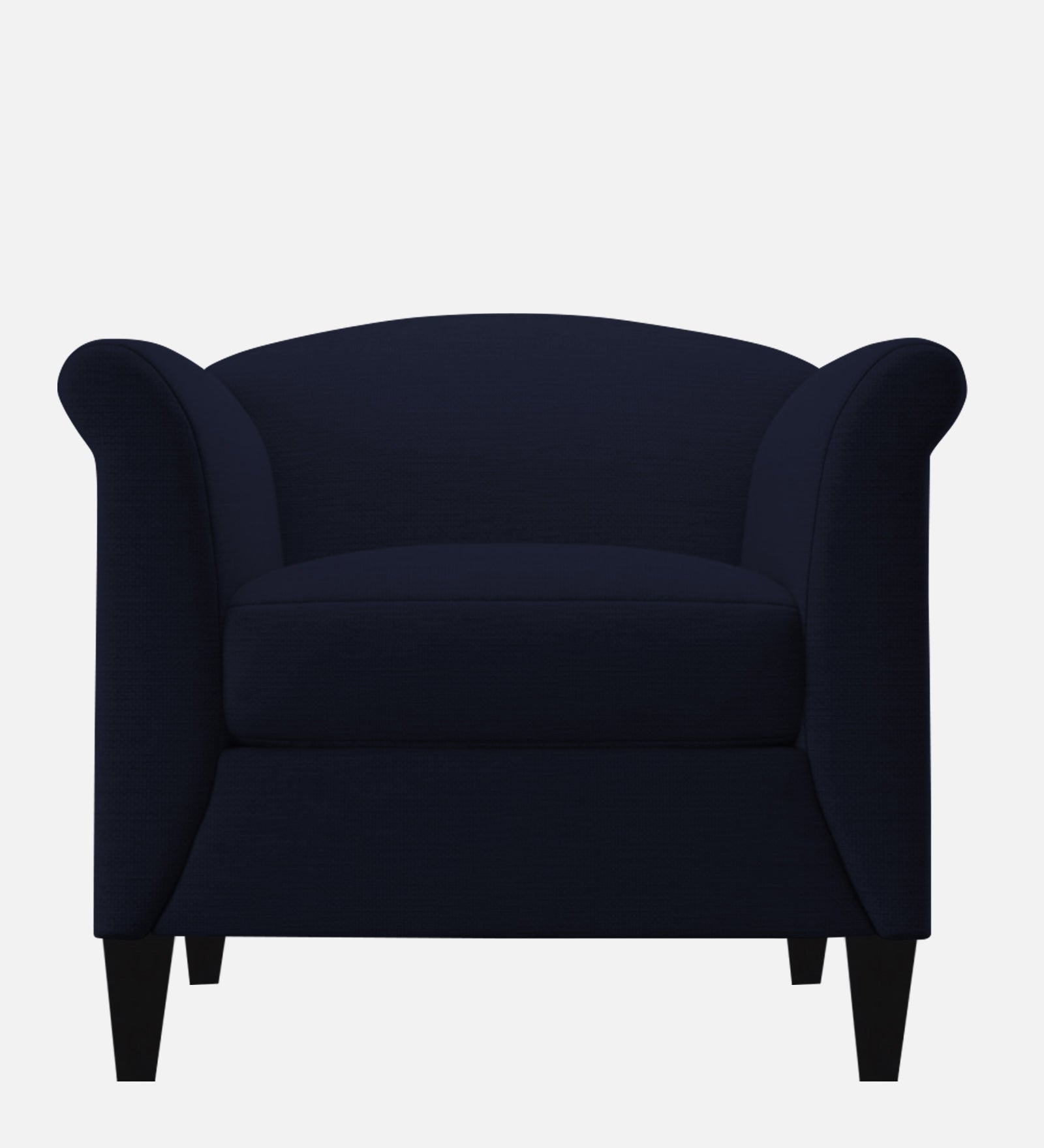 Kimber Fabric 1 Seater Sofa in Royal Blue Colour