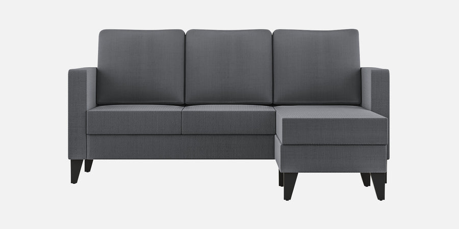 Nori Fabric Lhs Sectional Sofa 2 Lounger In Maba Grey Colour - Febonic Living