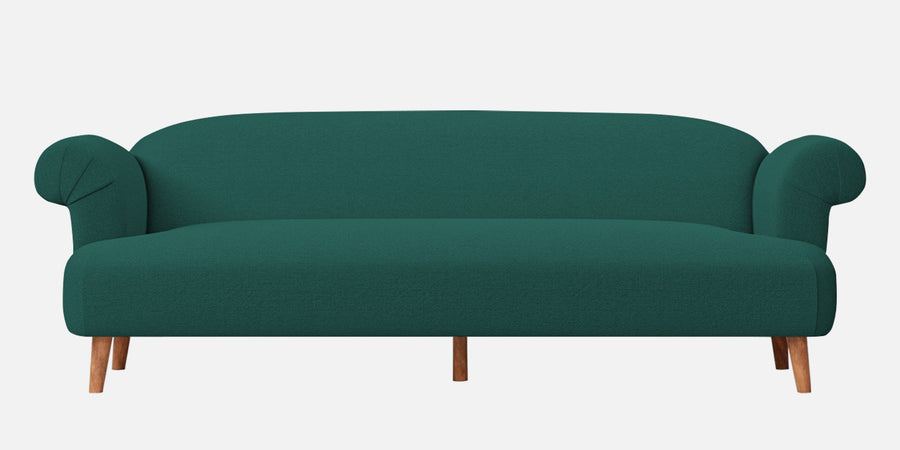 Barber Fabric 3 Seater Sofa In Sage Green Colour - Febonic Living