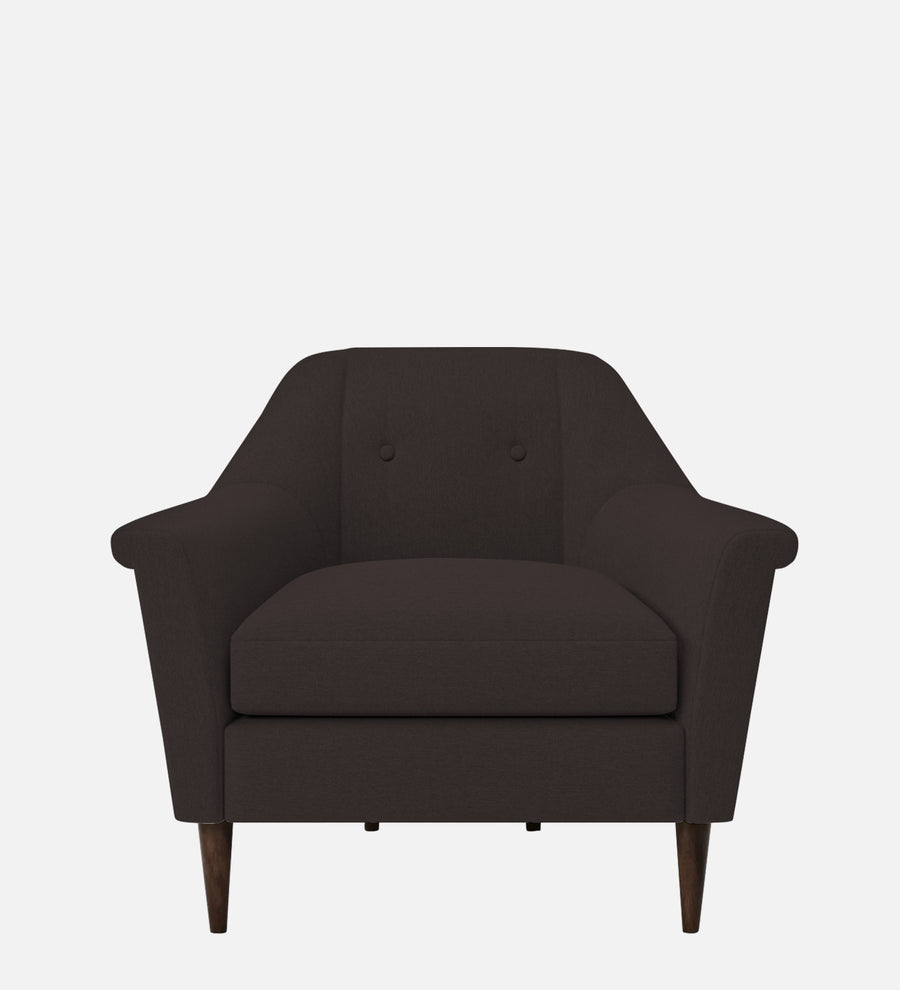 Homer Fabric 1 Seater Sofa In Pebble Brown Colour - Febonic Living