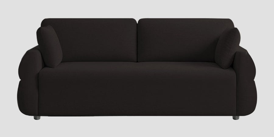 Jack Fabric 3 Seater Sofa In Cara Brown Colour - Febonic Living
