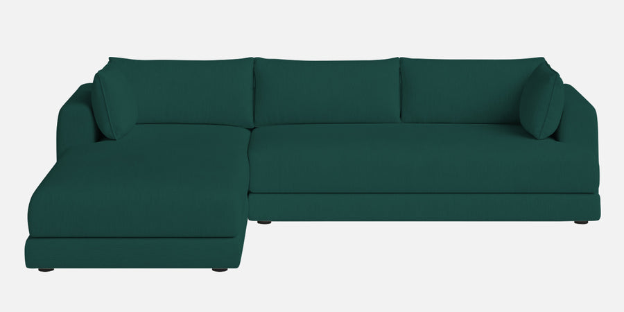 Ziggy Fabric Rhs Sectional Sofa 3 Lounger In Sage Green Colour - Febonic Living