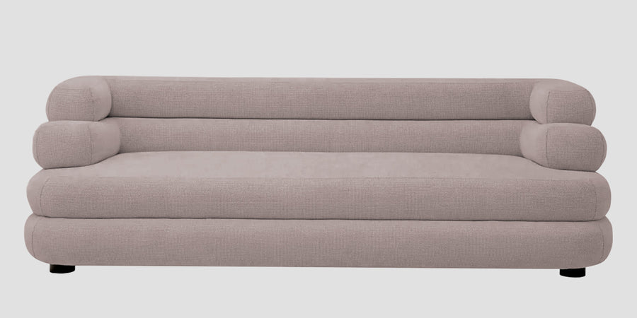 Wener Fabric 3 Seater Sofa In Almond Beige Colour - Febonic Living