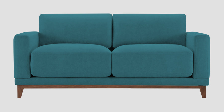 Esha Fabric 2 Seater Sofa In Water Blue Colour - Febonic Living