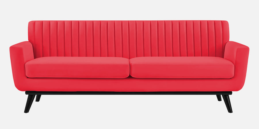 Tucker Velvet 3 Seater Sofa In Ox Blood Maroon Colour - Febonic Living