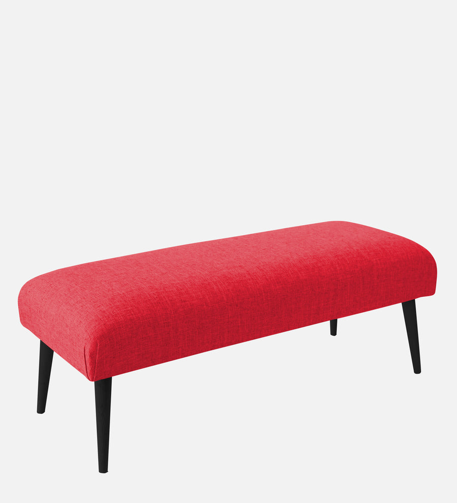 Adon Velvet Bench In Ox Blood Maroon Colour - Febonic Living