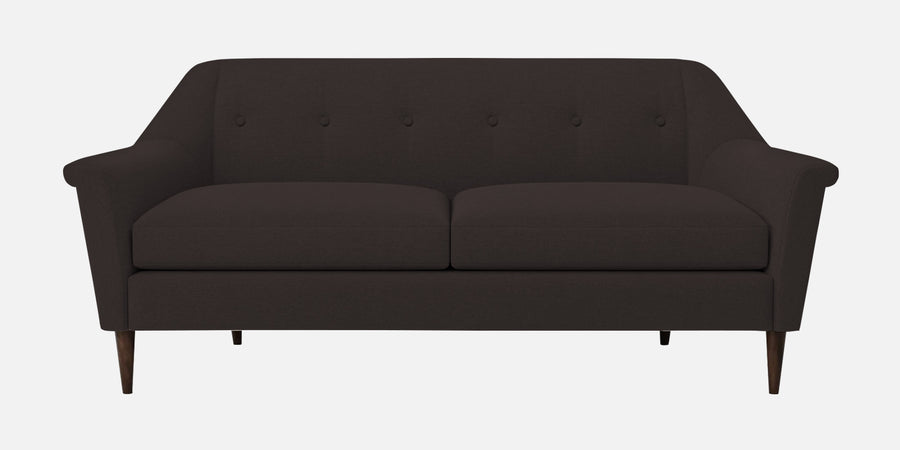 Homer Fabric 3 Seater Sofa In Pebble Brown Colour - Febonic Living