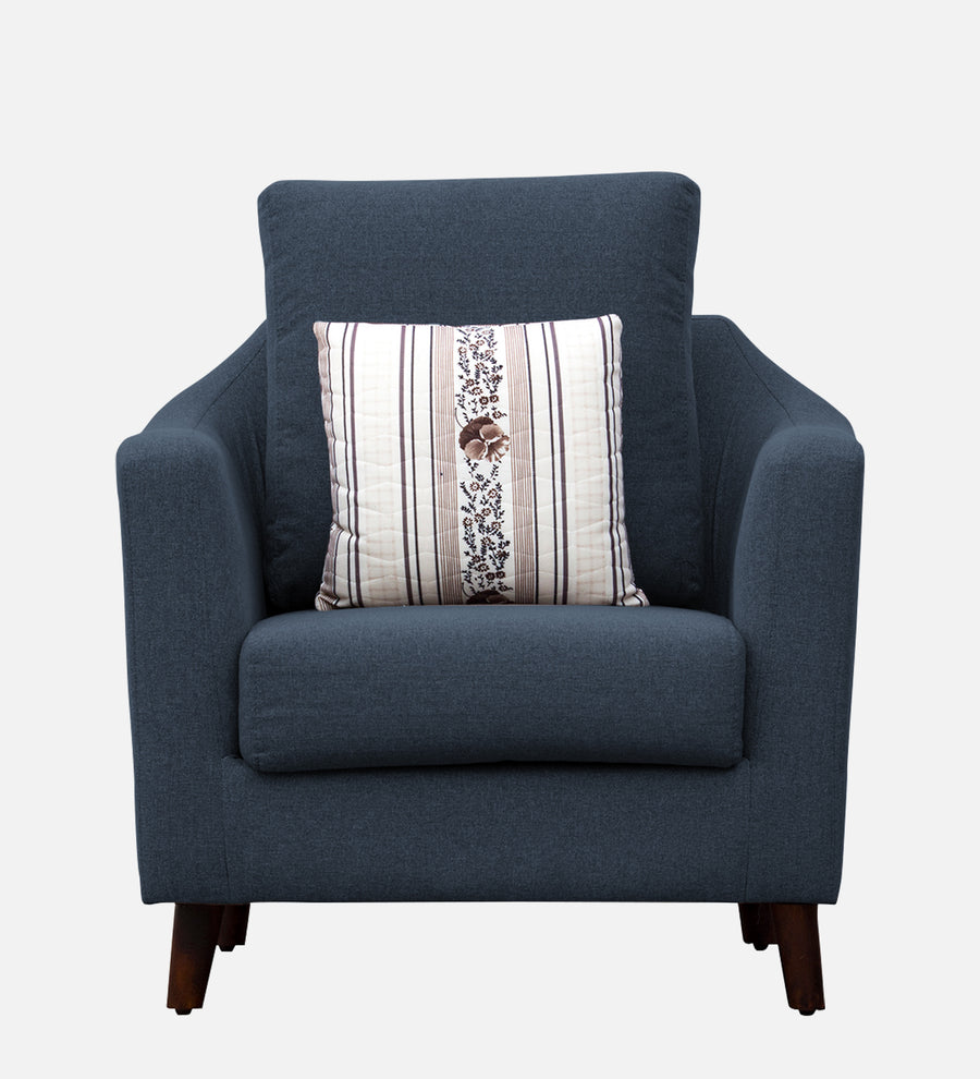Kevin Fabric 1 Seater Sofa In Light Blue Colour - Febonic Living
