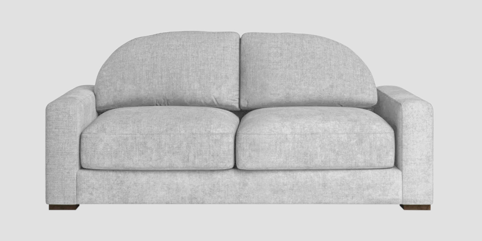 Dara Fabric 2 Seater Sofa In Lit Grey Colour