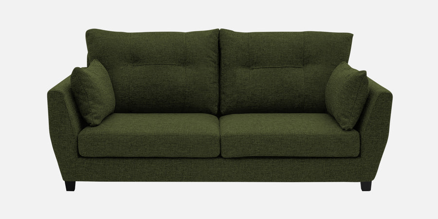 Mario Fabric 2 Seater Sofa In Olive Green Colour - Febonic Living
