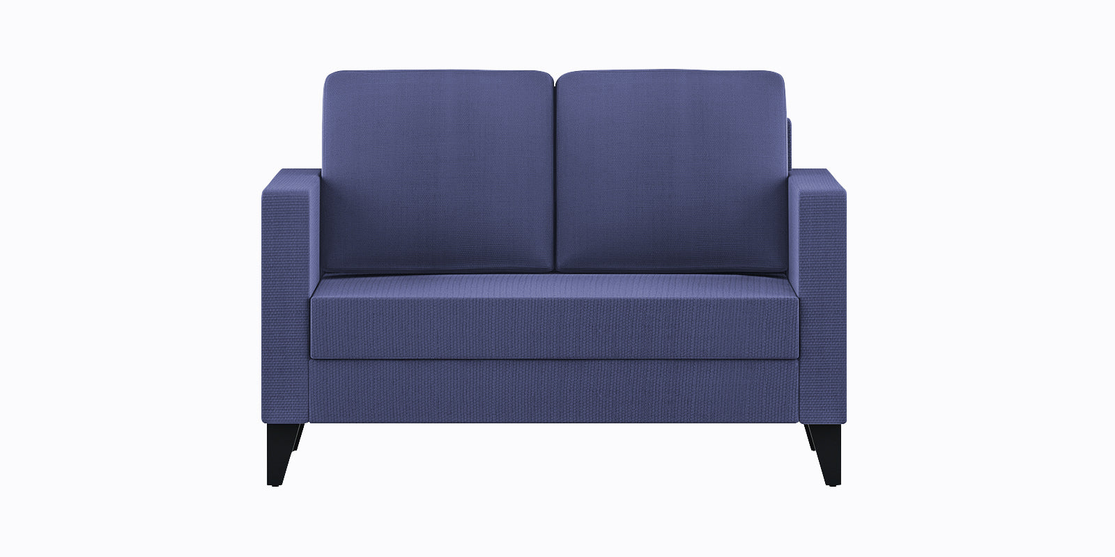 Nori Fabric 2 Seater Sofa In Denim Blue Colour