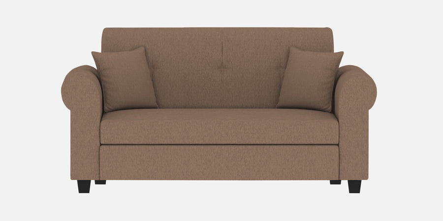 Derado Fabric 2 Seater Sofa In Cookie Beige Colour - Febonic Living