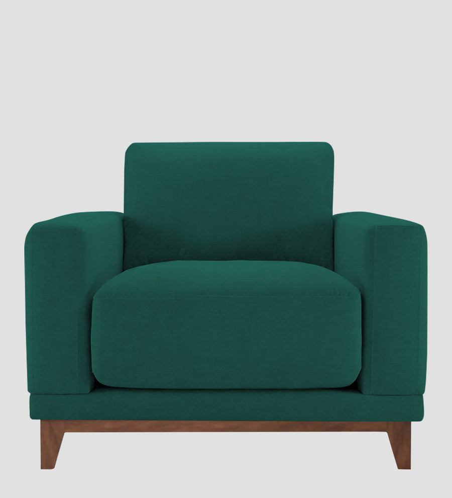Esha Fabric 1 Seater Sofa In Sage Green Colour - Febonic Living