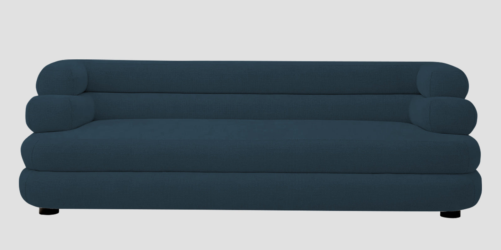 Wener Fabric 3 Seater Sofa in Cool Blue Colour