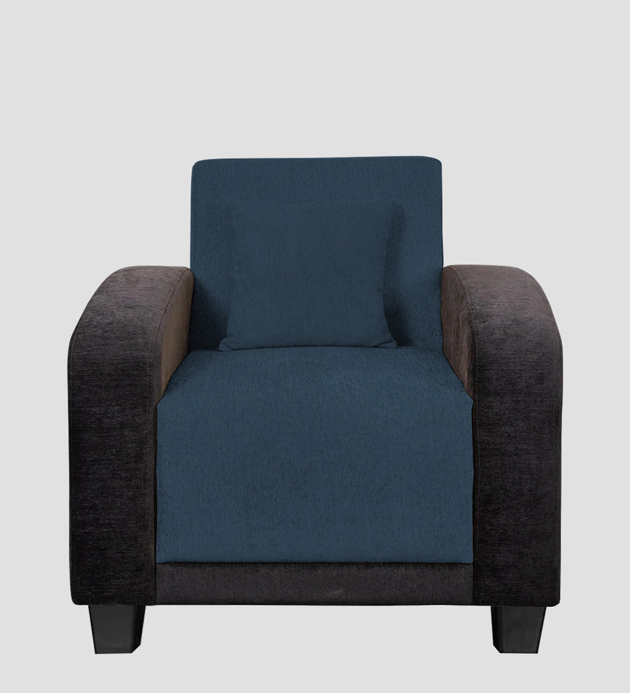 Alex Fabric 1 Seater Sofa In Light Blue Colour - Febonic Living