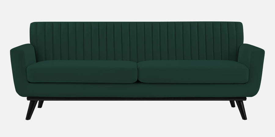 Tucker Velvet 3 Seater Sofa In Forest Green Colour - Febonic Living