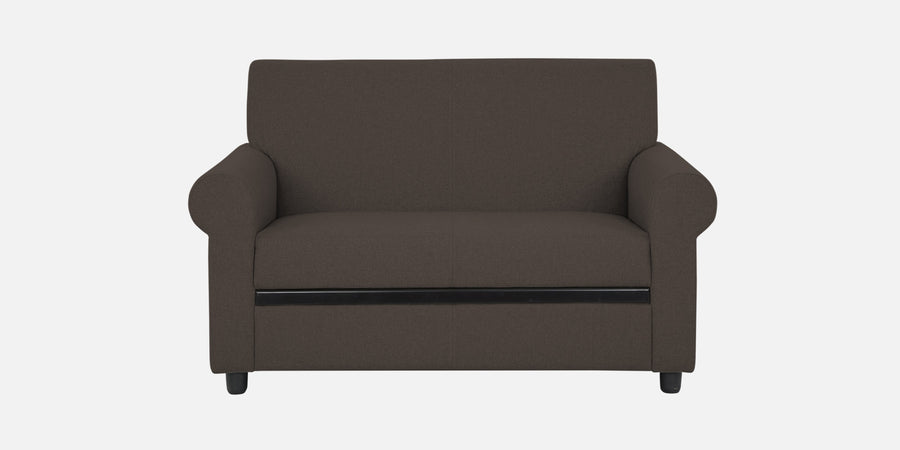 Ribby Fabric 2 Seater Sofa In Caspa Brown Colour - Febonic Living