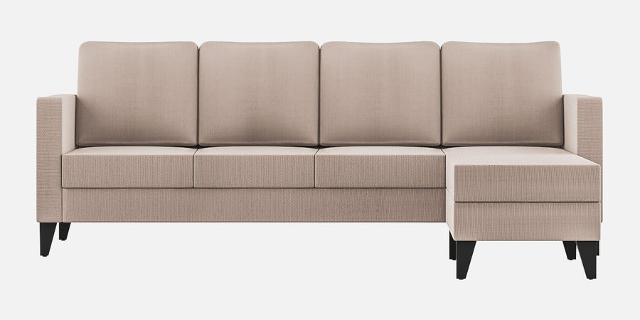 Nori Fabric Lhs Sectional Sofa 3 Lounger In Kadhi Beige Colour - Febonic Living
