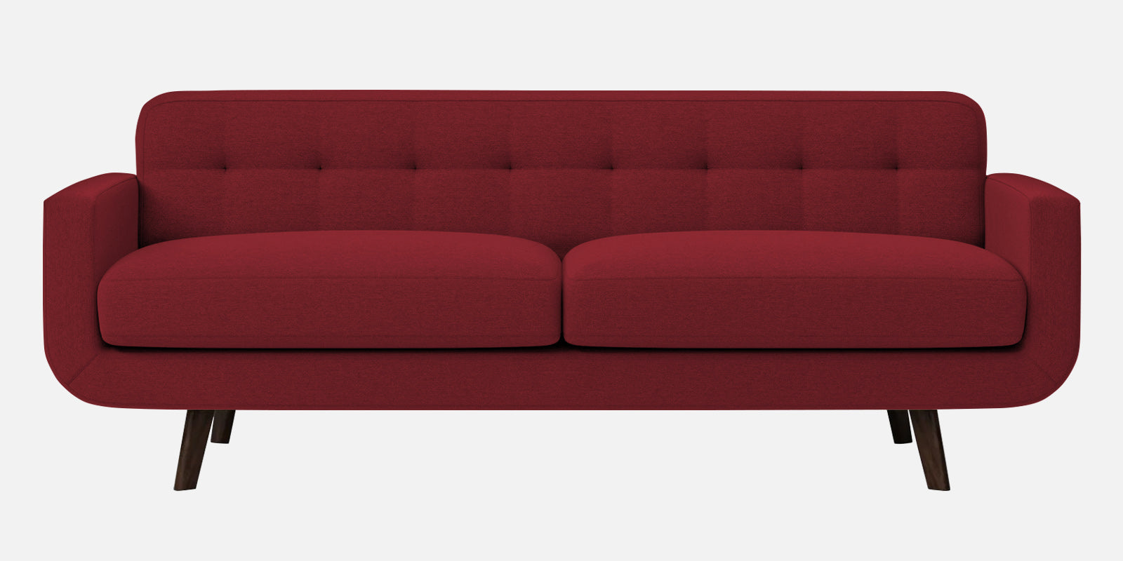 Marsela Fabric 3 Seater Sofa in Chilli Red Colour