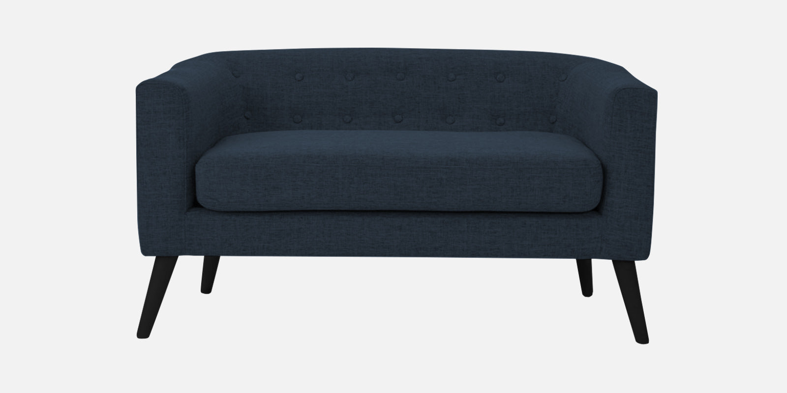 Casper Fabric 2 Seater Sofa in Denim Blue Colour