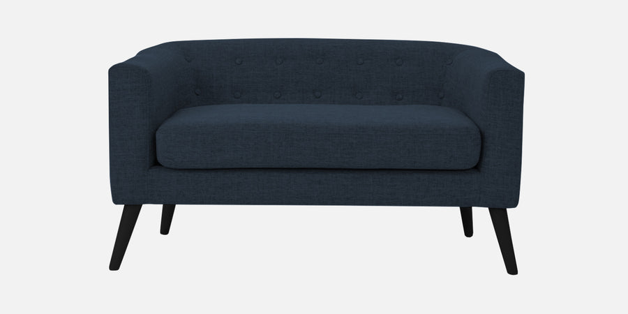 Casper Fabric 2 Seater Sofa In Denim Blue Colour - Febonic Living