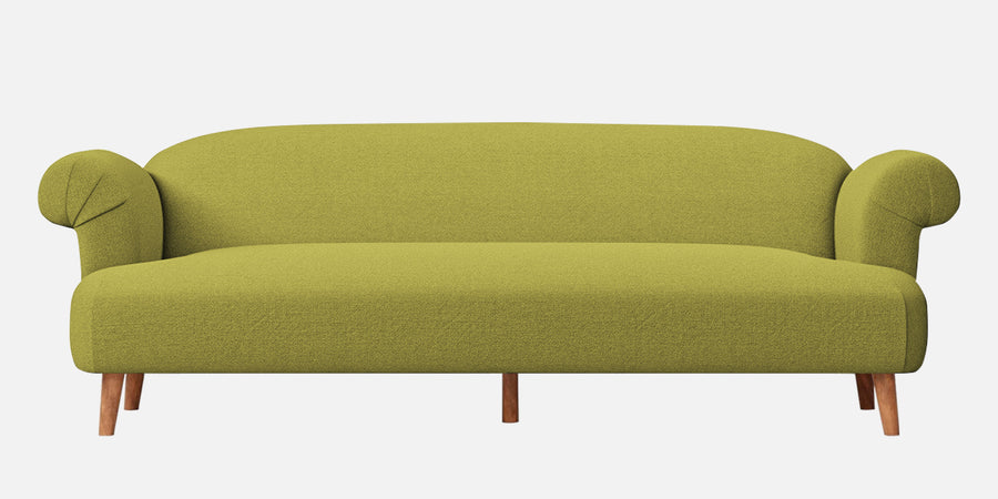 Barber Fabric 3 Seater Sofa In Kelly Green Colour - Febonic Living