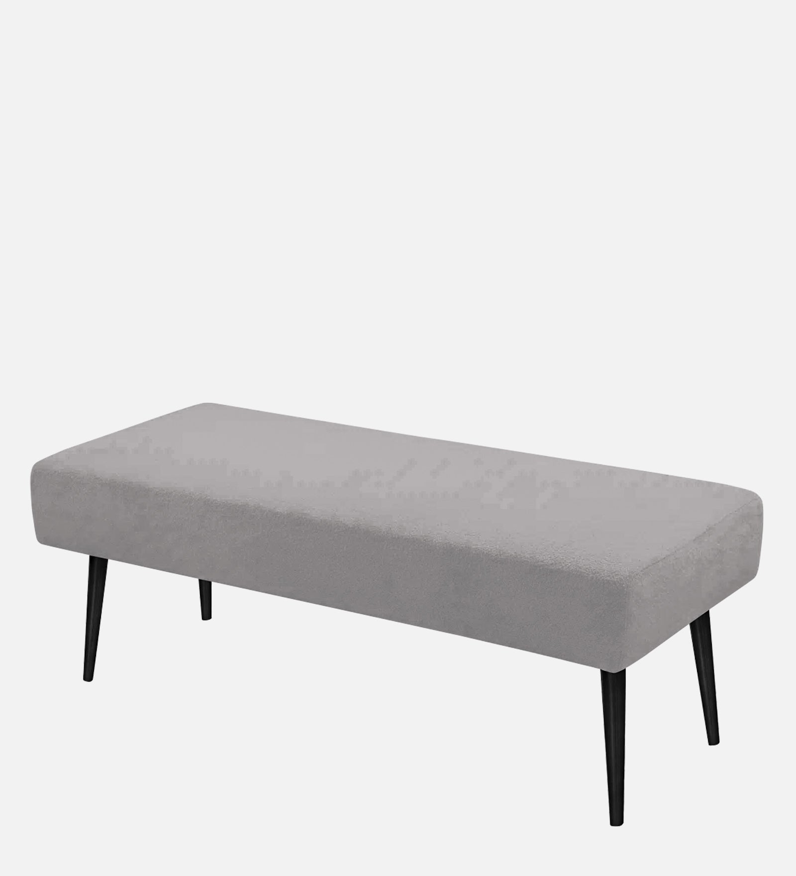 Orbit Fabric Bench In Lit Grey Colour