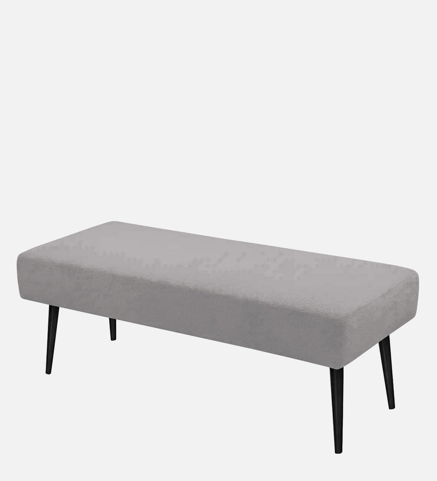 Orbit Fabric Bench In Lit Grey Colour - Febonic Living