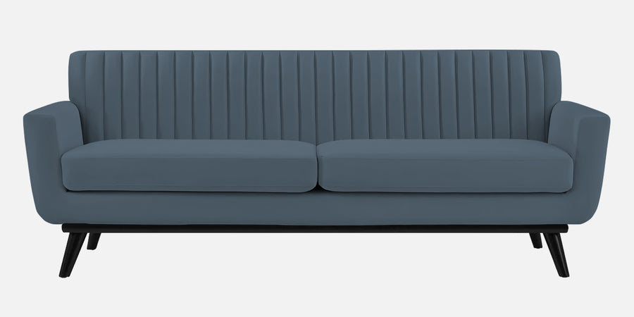 Tucker Velvet 3 Seater Sofa In Oxford Blue Colour - Febonic Living