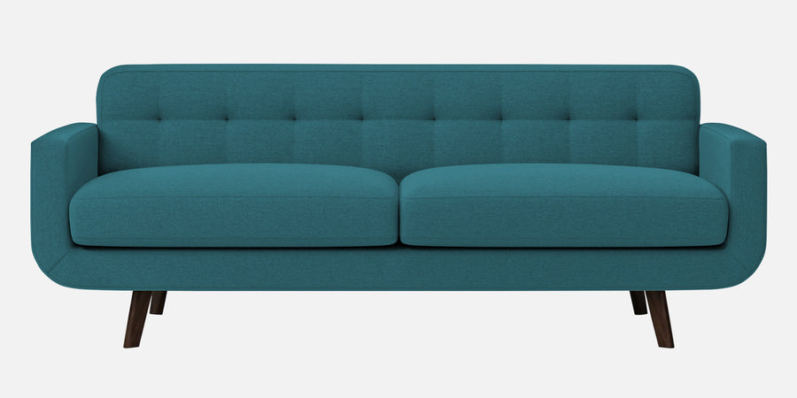 Marsela Fabric 3 Seater Sofa In Water Blue Colour - Febonic Living
