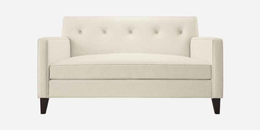 Miller Fabric 2 Seater Sofa In Ivory Cream Colour - Febonic Living