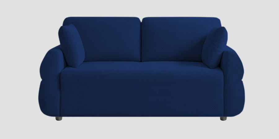 Jack Fabric 2 Seater Sofa In Royal Blue Colour - Febonic Living