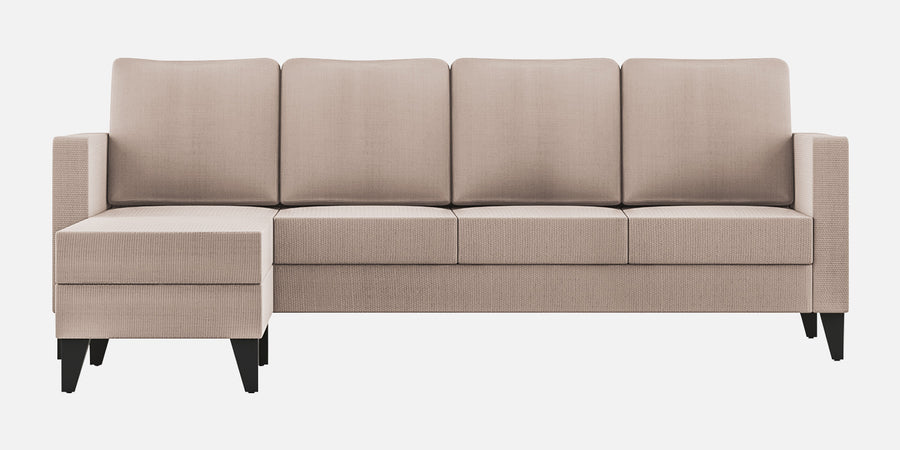 Nori Fabric Rhs Sectional Sofa 3 Lounger In Kadhi Beige Colour - Febonic Living