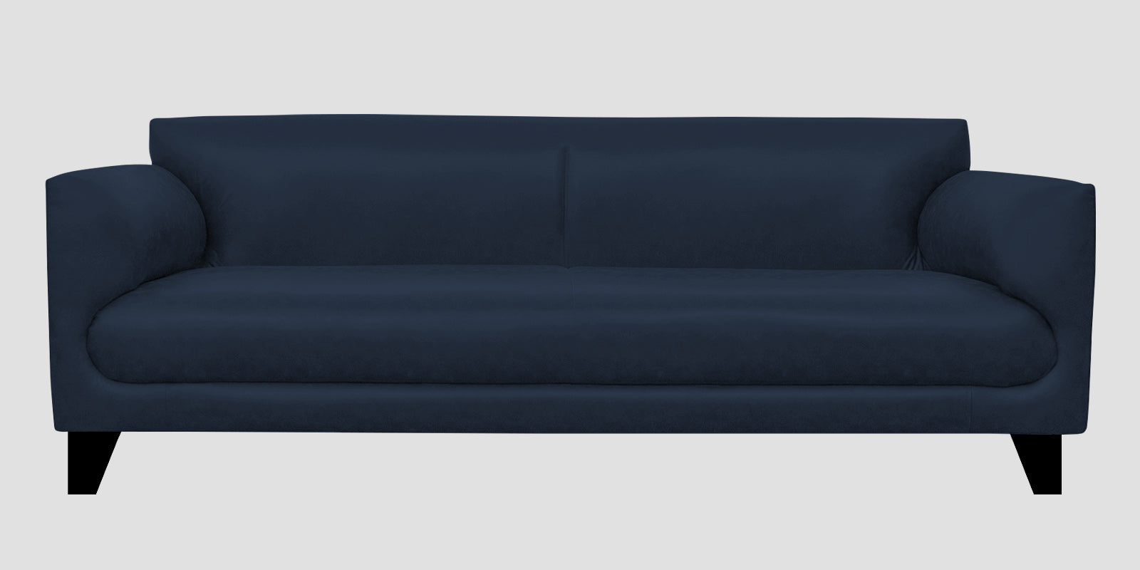 Convi Leatherette 3 Seater Sofa in Berry Blue Colour