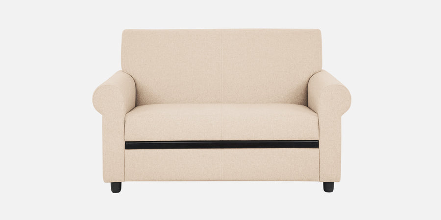 Ribby Fabric 2 Seater Sofa In Woom Beige Colour - Febonic Living