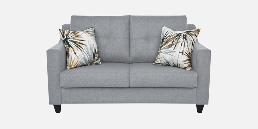 Welly Fabric 2 Seater Sofa In Coin Grey Colour - Febonic Living