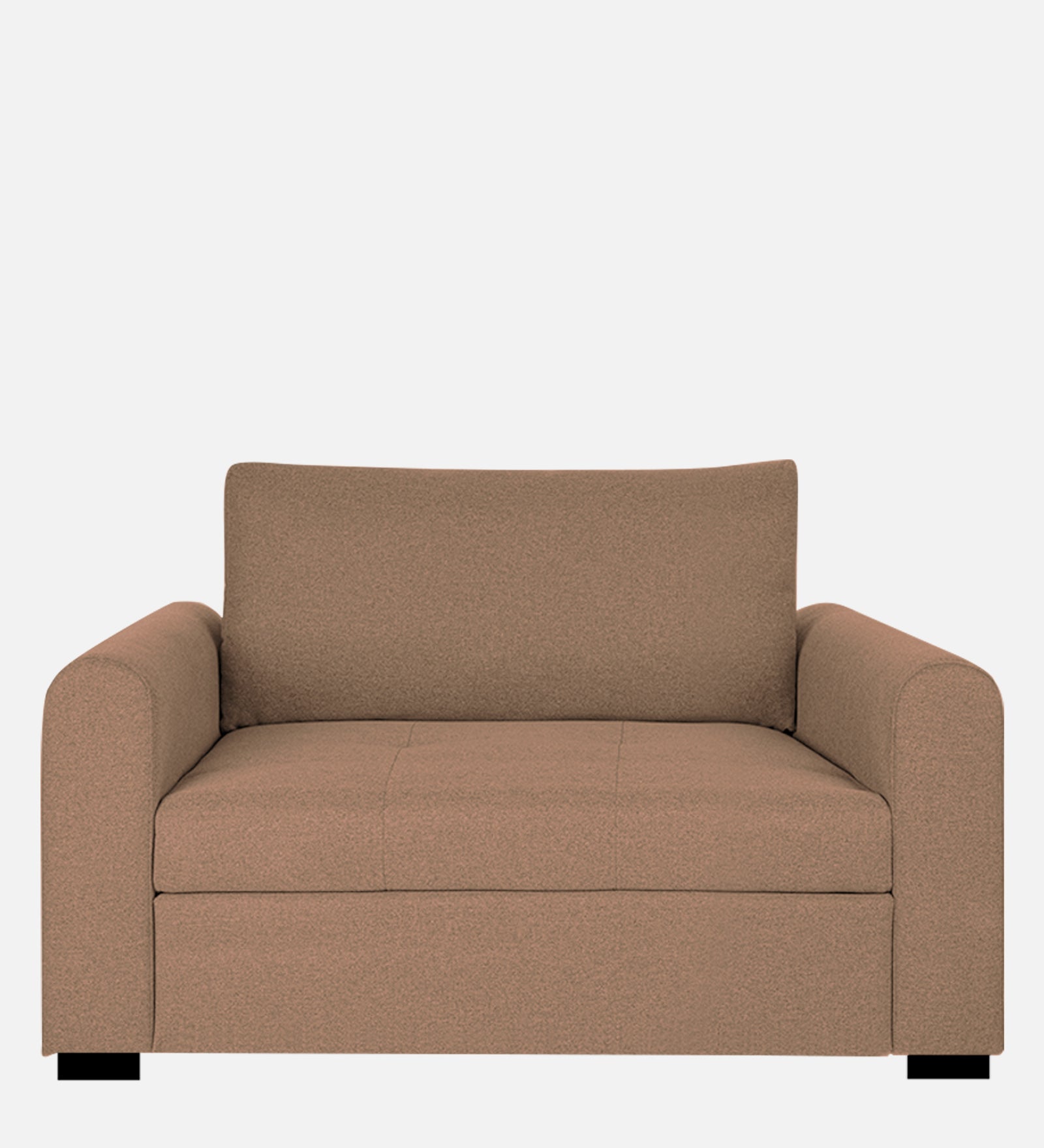 Sigma Fabric 1 Seater Sofa in Cosmic Beige Colour