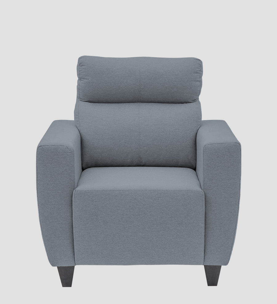 Honor Fabric 1 Seater Sofa In Winter Grey Colour - Febonic Living
