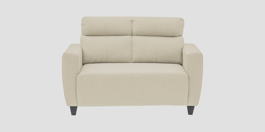 Honor Fabric 2 Seater Sofa In Maple Cream Colour - Febonic Living