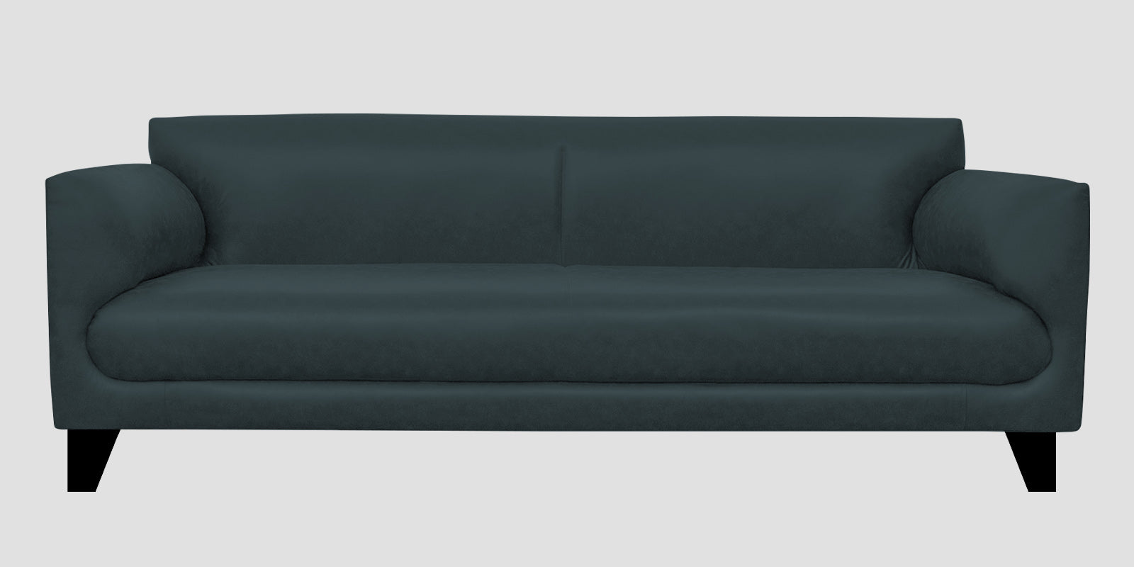 Convi Leatherette 3 Seater Sofa in Steel Blue Colour