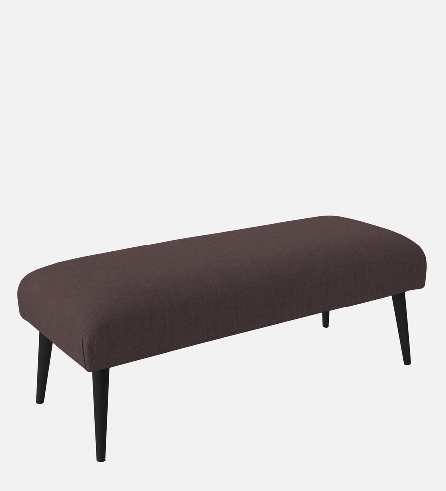 Adon Velvet Bench In Mocha Brown Colour - Febonic Living