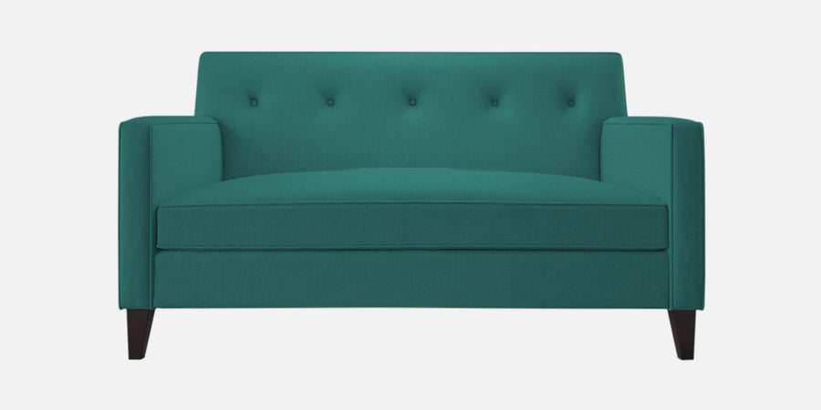 Miller Fabric 2 Seater Sofa In Sea Green Colour - Febonic Living