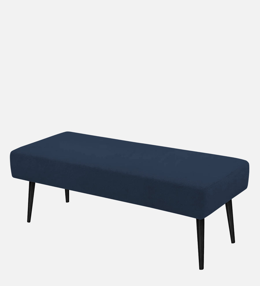 Orbit Fabric Bench In Denim Blue Colour - Febonic Living