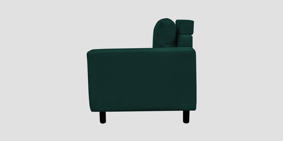 Betty Fabric 6 Seater Lhs Corner Sofa In Sage Green Colour - Febonic Living