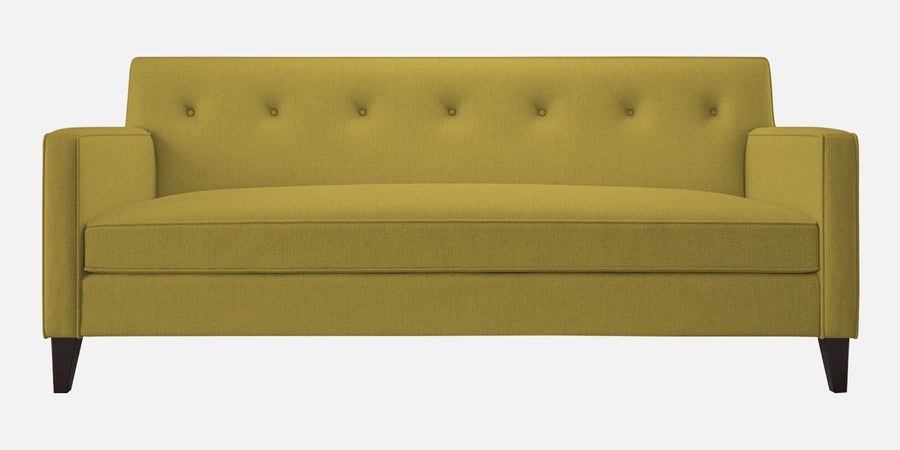 Miller Fabric 3 Seater Sofa In Parrot Green Colour - Febonic Living