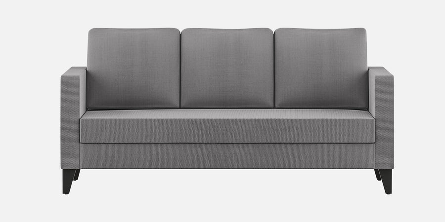 Nori Fabric 3 Seater Sofa In Sudo Grey Colour - Febonic Living
