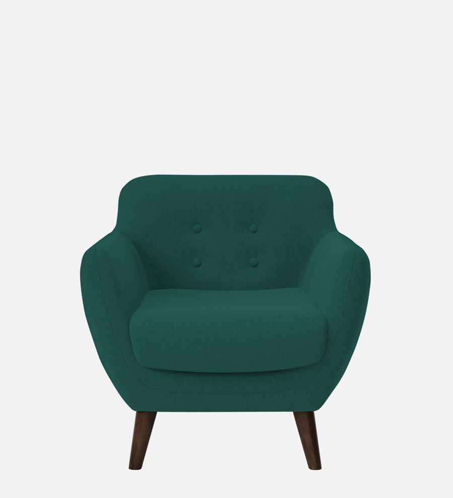 Goofy Fabric 1 Seater Sofa In Sage Green Colour - Febonic Living