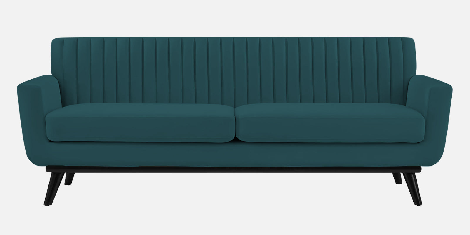 Tucker Velvet 3 Seater Sofa In Arabian Green Colour