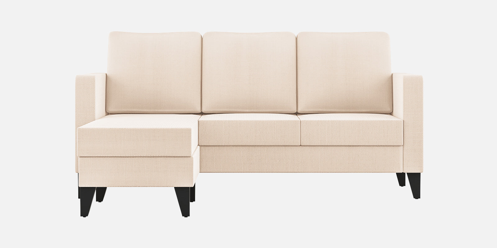 Nori Fabric RHS Sectional Sofa (2 + Lounger) In Woom Beige Colour