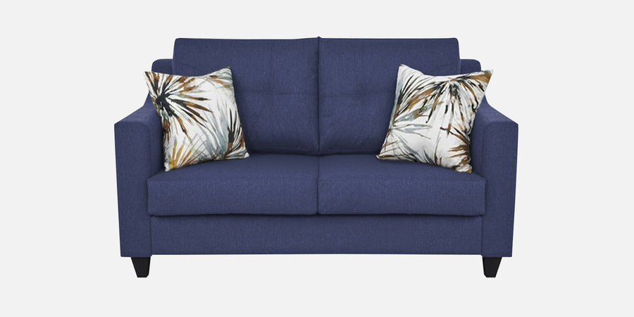 Welly Fabric 2 Seater Sofa In Slate Blue Colour - Febonic Living